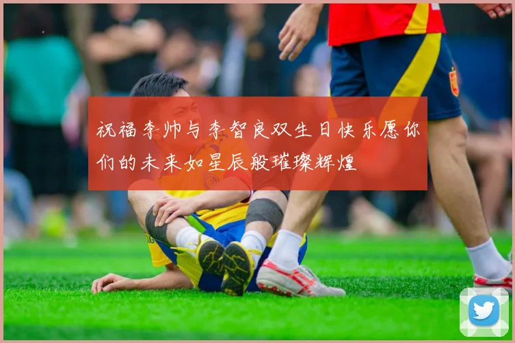 祝福李帅与李智良双生日快乐愿你们的未来如星辰般璀璨辉煌